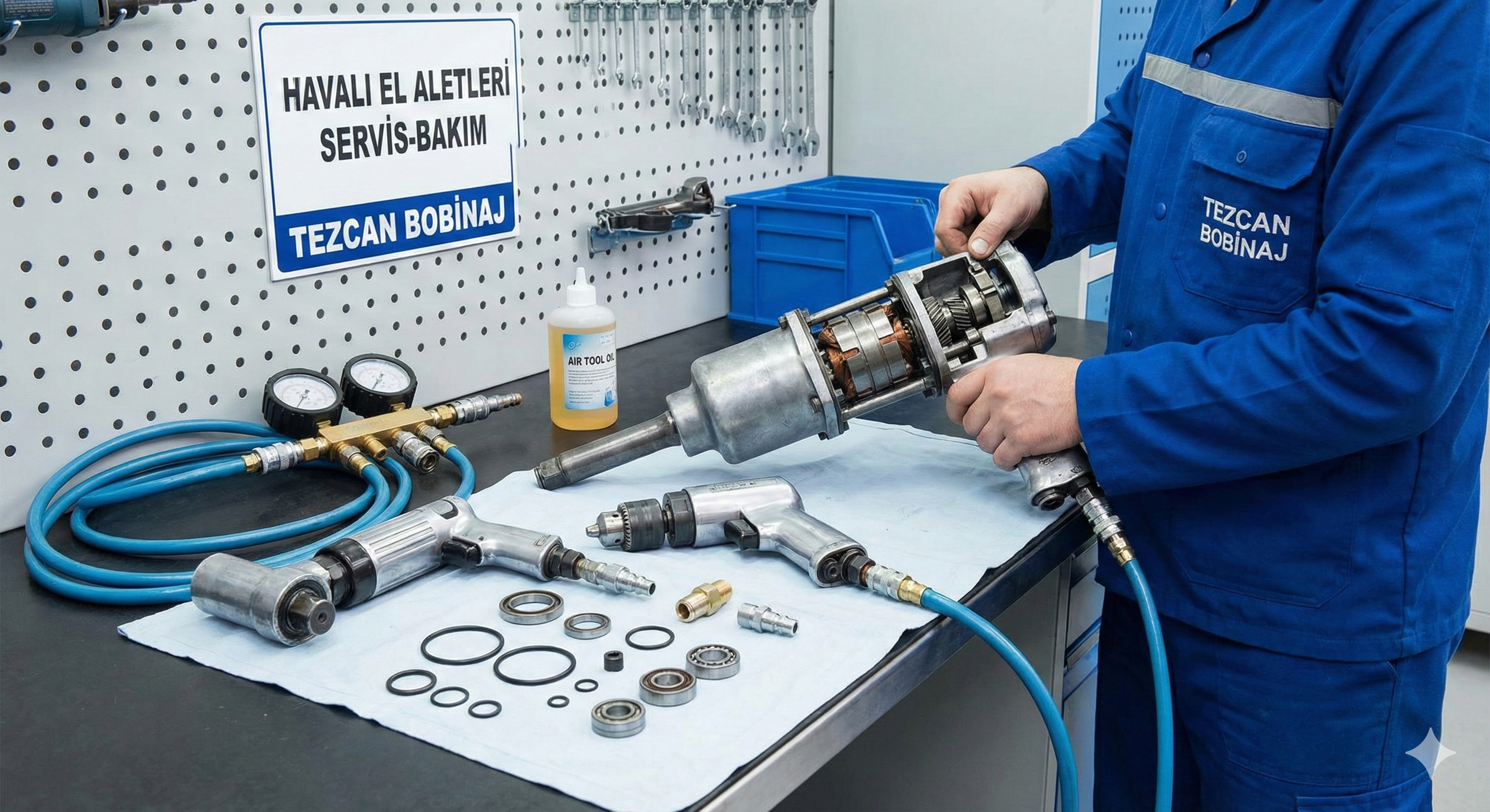 HAVALI (PNÖMATİK) EL ALETLERİ SERVİS VE BAKIMI