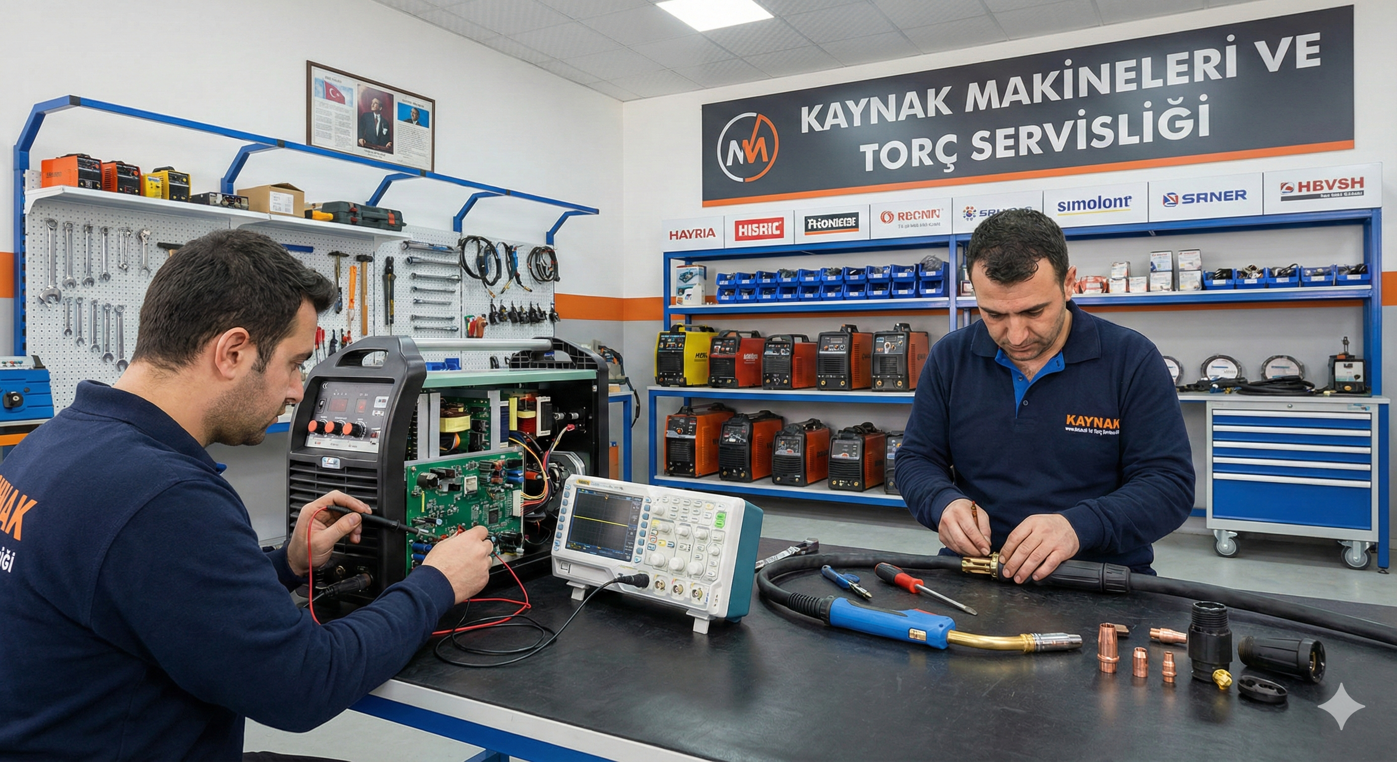 KAYNAK MAKİNELERİ VE TORÇ SİSTEMLERİ SERVİSİ