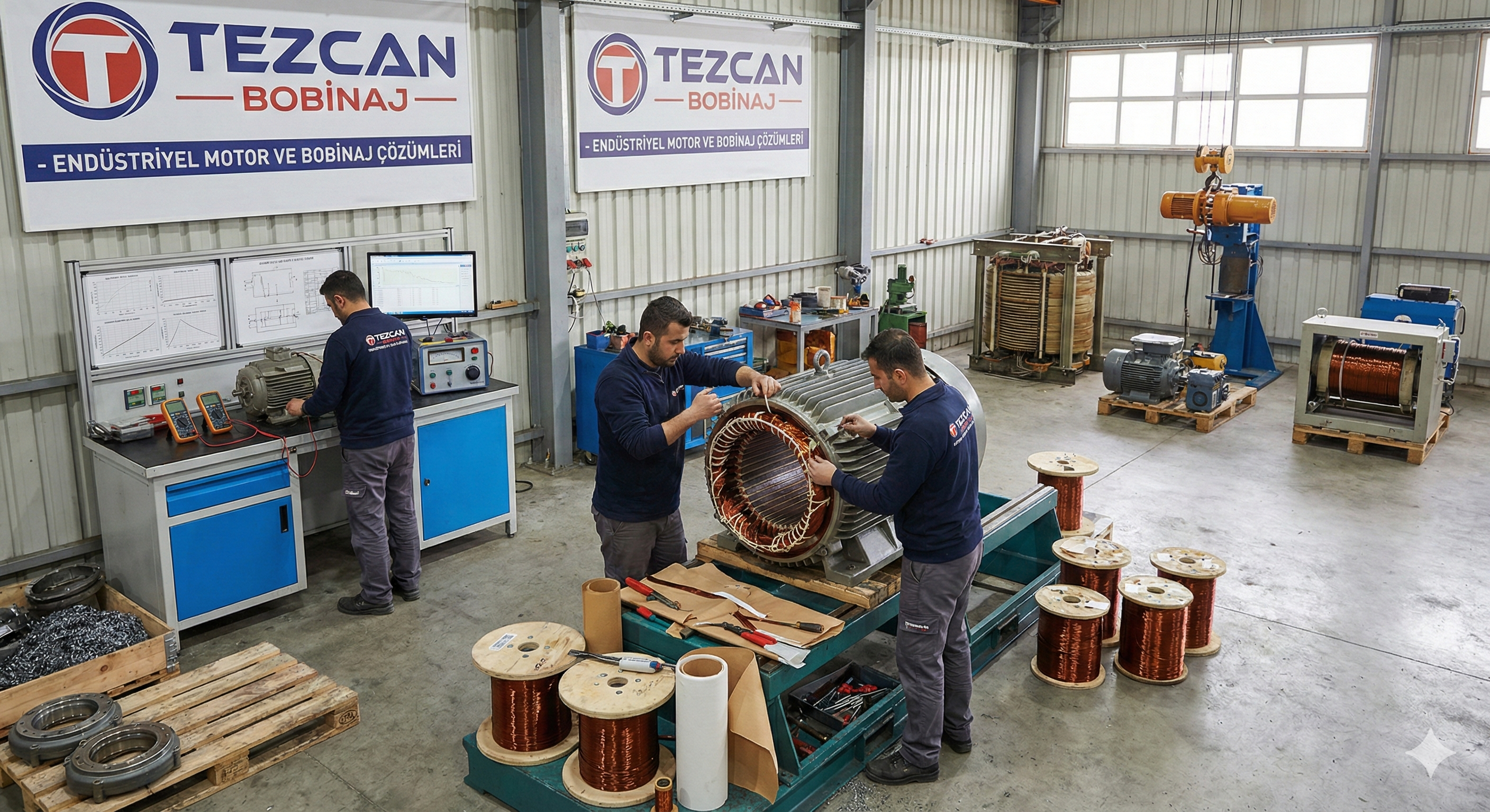 Endüstriyel Motor ve Bobinaj Çözümleri